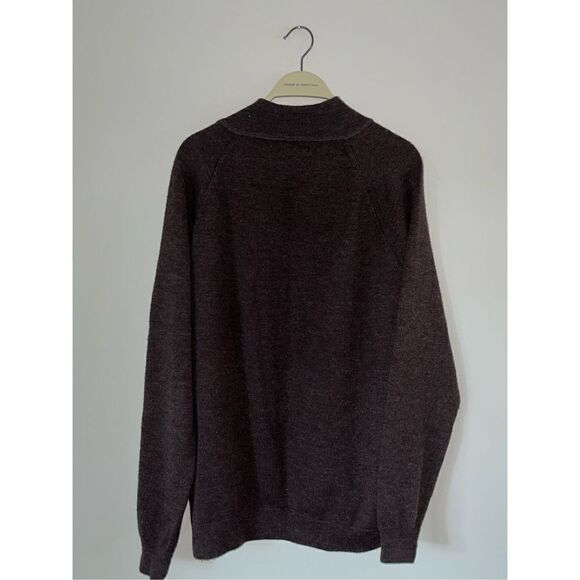 Men’s Patagonia Wool 1/4 Zip Sweater Medium - Picture 4 of 4